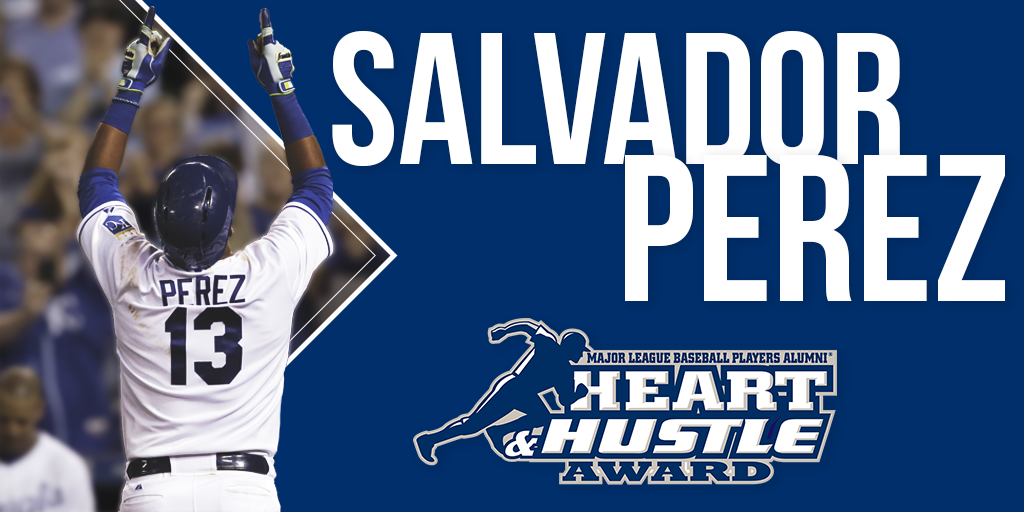 Salvador Perez Heart and Hustle